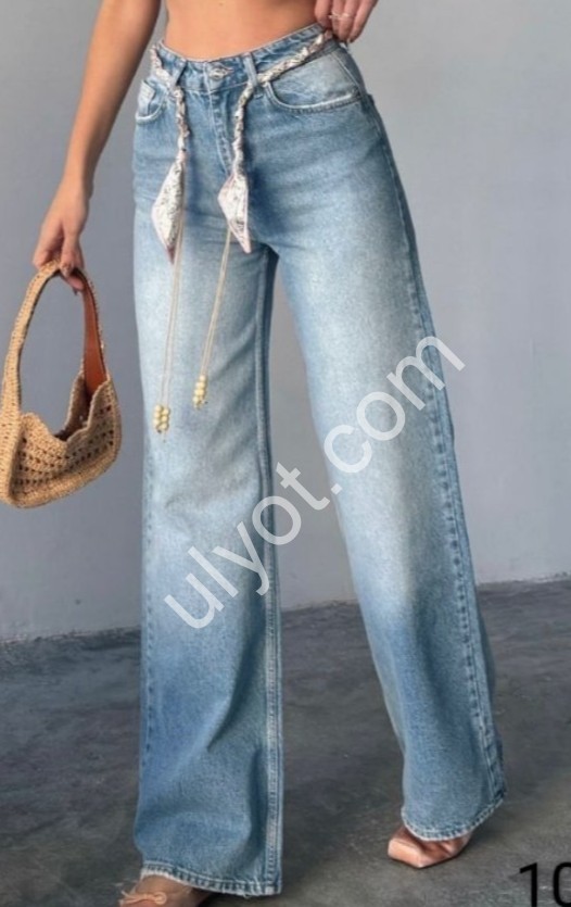 ДЖИНСИ WOMAN DENIM (34-40) БЛАКИТНИЙ 1010/1614