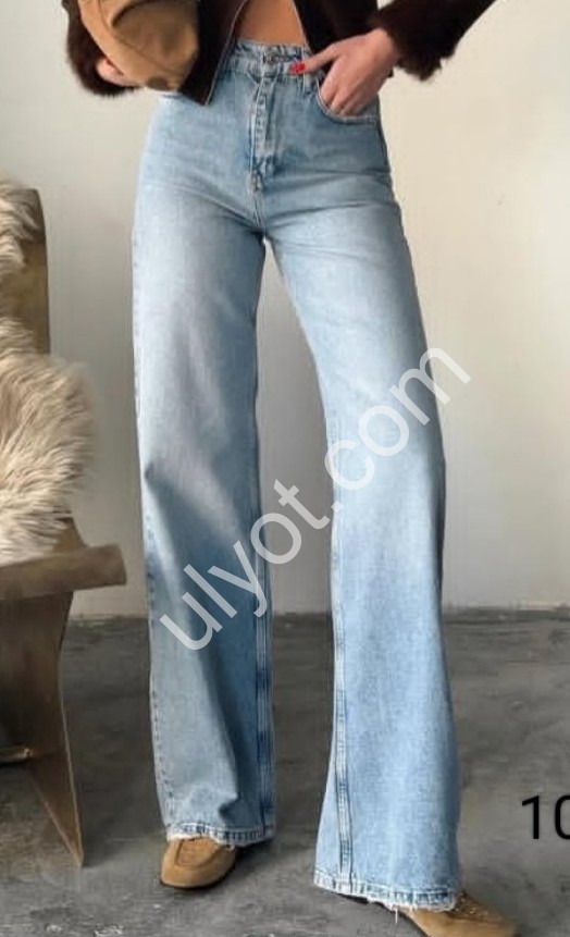 ДЖИНСИ WOMAN DENIM (34-40) БЛАКИТНИЙ 1025/1587