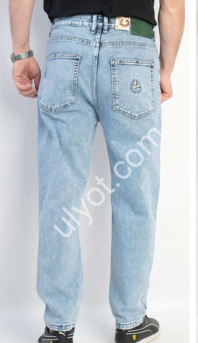 ДЖИНСЫ CAPTAIN (28-36) ГОЛУБОЙ 5503