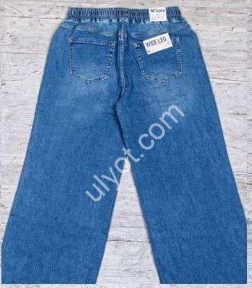 ДЖИНСЫ M.SARA (L-4XL) СИНИЙ 518-4