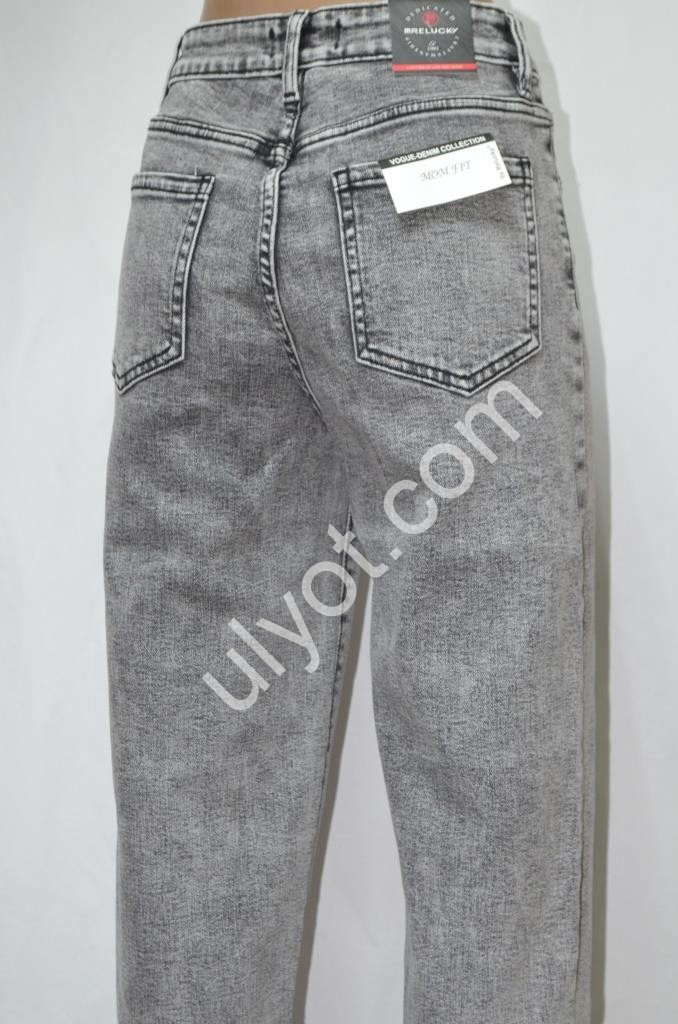ДЖИНСЫ RELUCKY (25-30) СЕРЫЙ 805-2