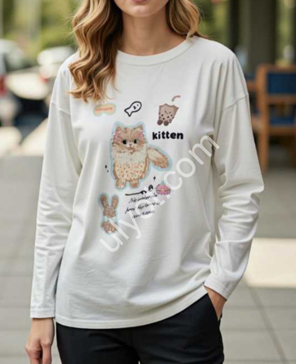 ЛОНГСЛІВ (OVER SIZE) МІКС T1787