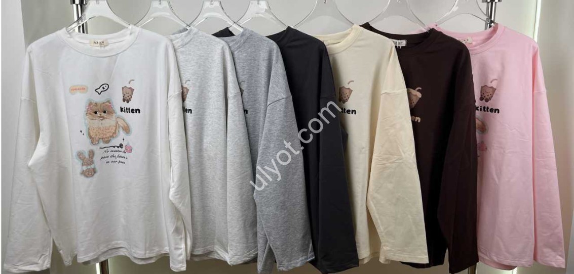 ЛОНГСЛІВ (OVER SIZE) МІКС T1787