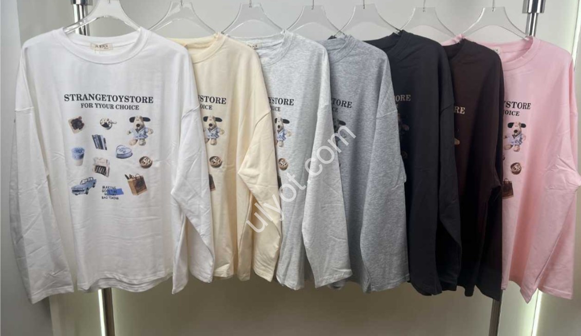 ЛОНГСЛІВ (OVER SIZE) МІКС T1790