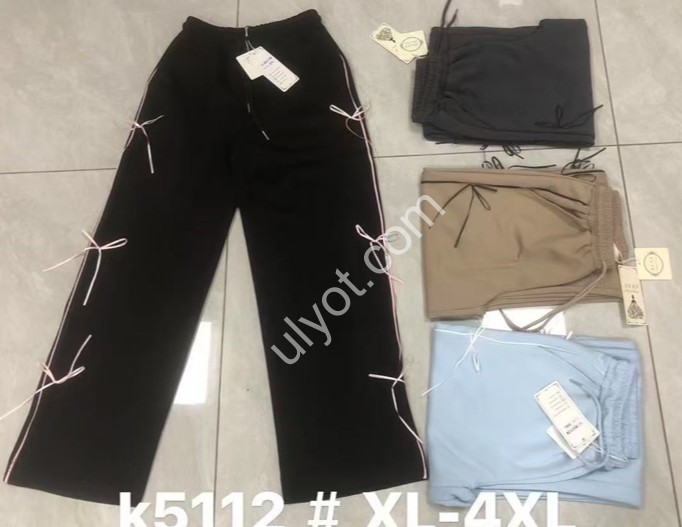 ШТАНИ (44-50) ПРЯМИЙ ЧОРНИЙ K5112