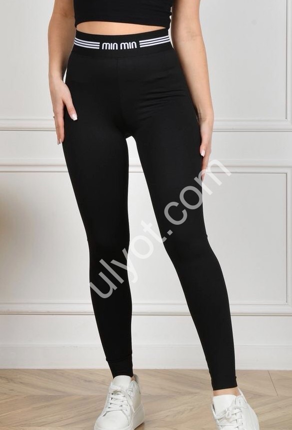 ЛЕГГИНСЫ (M-2XL) ЧЕРНЫЙ 2804