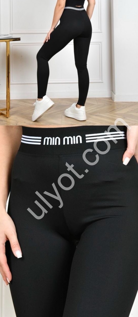 ЛЕГГИНСЫ (M-2XL) ЧЕРНЫЙ 2804