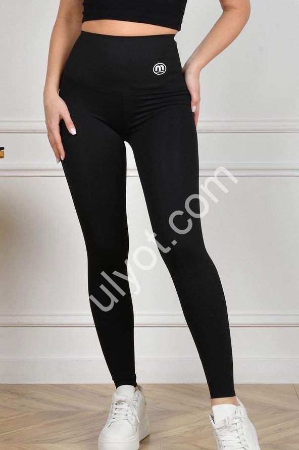 ЛЕГГИНСЫ (M-2XL) ЧЕРНЫЙ 2815