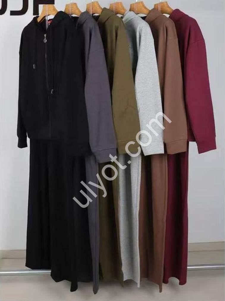 Фото 2 КОСТЮМ (L-4XL) ПРЯМИЙ СВ.СІРИЙ 8852