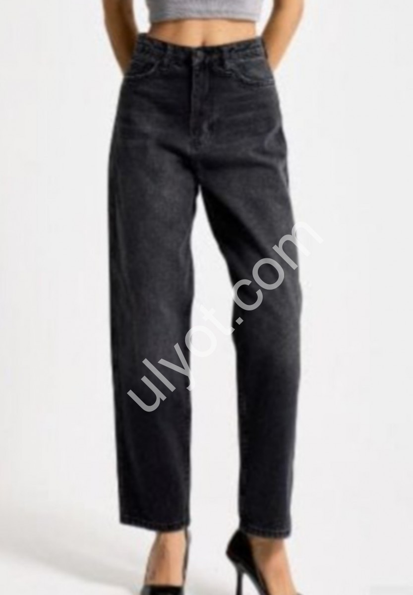 ДЖИНСЫ IT'S BASIC (34-42) ГРАФИТ 3066/2s6/1