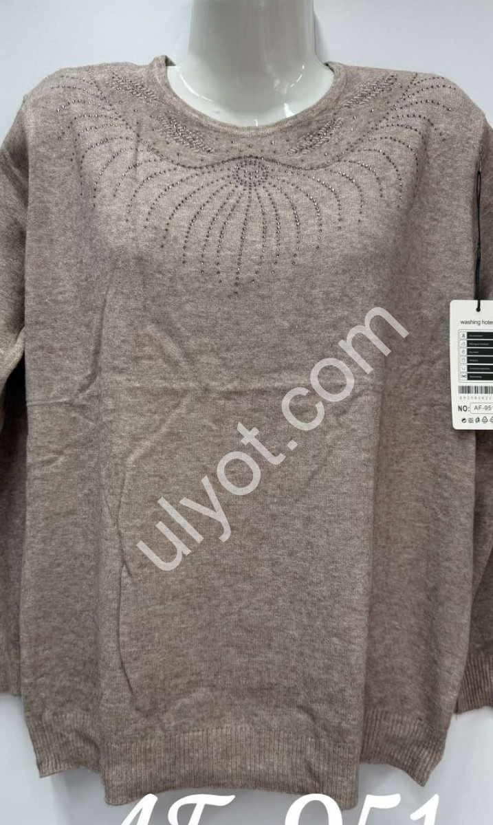 СВІТЕР (ONE SIZE 52-58) МІКС AF-951