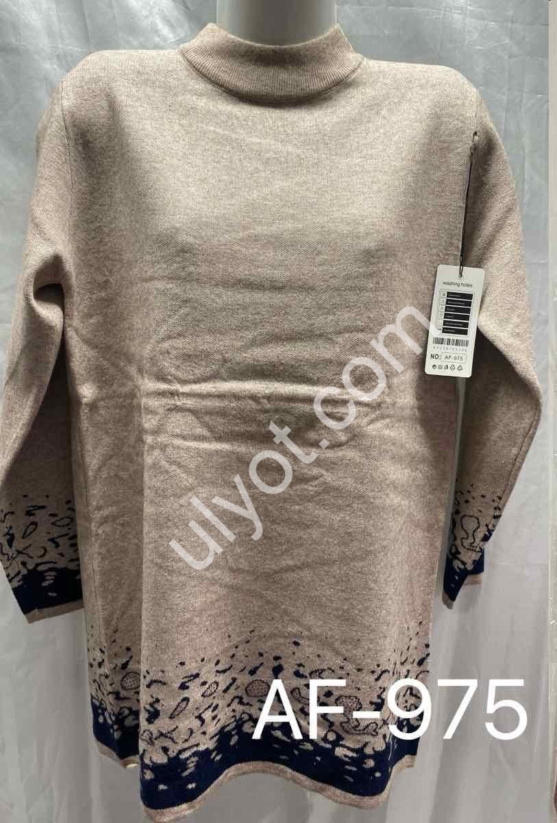 СВІТЕР (ONE SIZE 52-54) МІКС AF-975