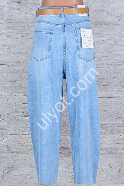 ДЖИНСИ M.SARA (XS-XL) БЛАКИТНИЙ 1528-5