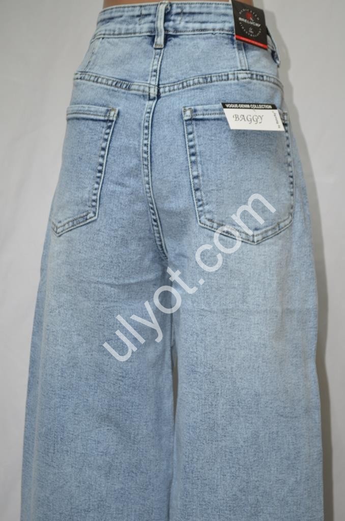 Фото 1 ДЖИНСЫ RELUCKY (31-38) ГОЛУБОЙ 0336-2