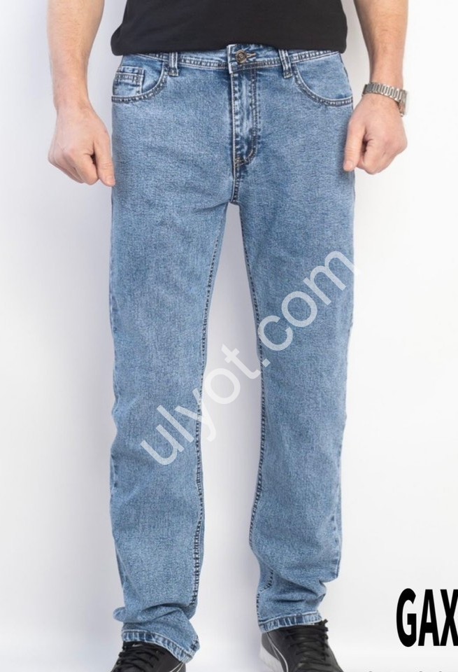 ДЖИНСЫ GAXGAX (30-40) Т.СИНИЙ 1266