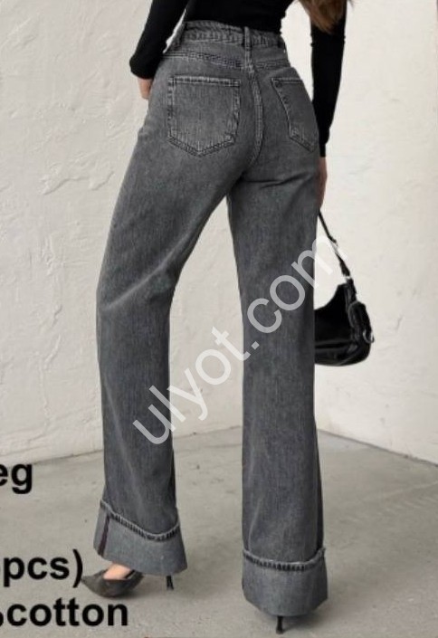 ДЖИНСИ ZEO BASIC (34-42) ГРАФІТ 5156