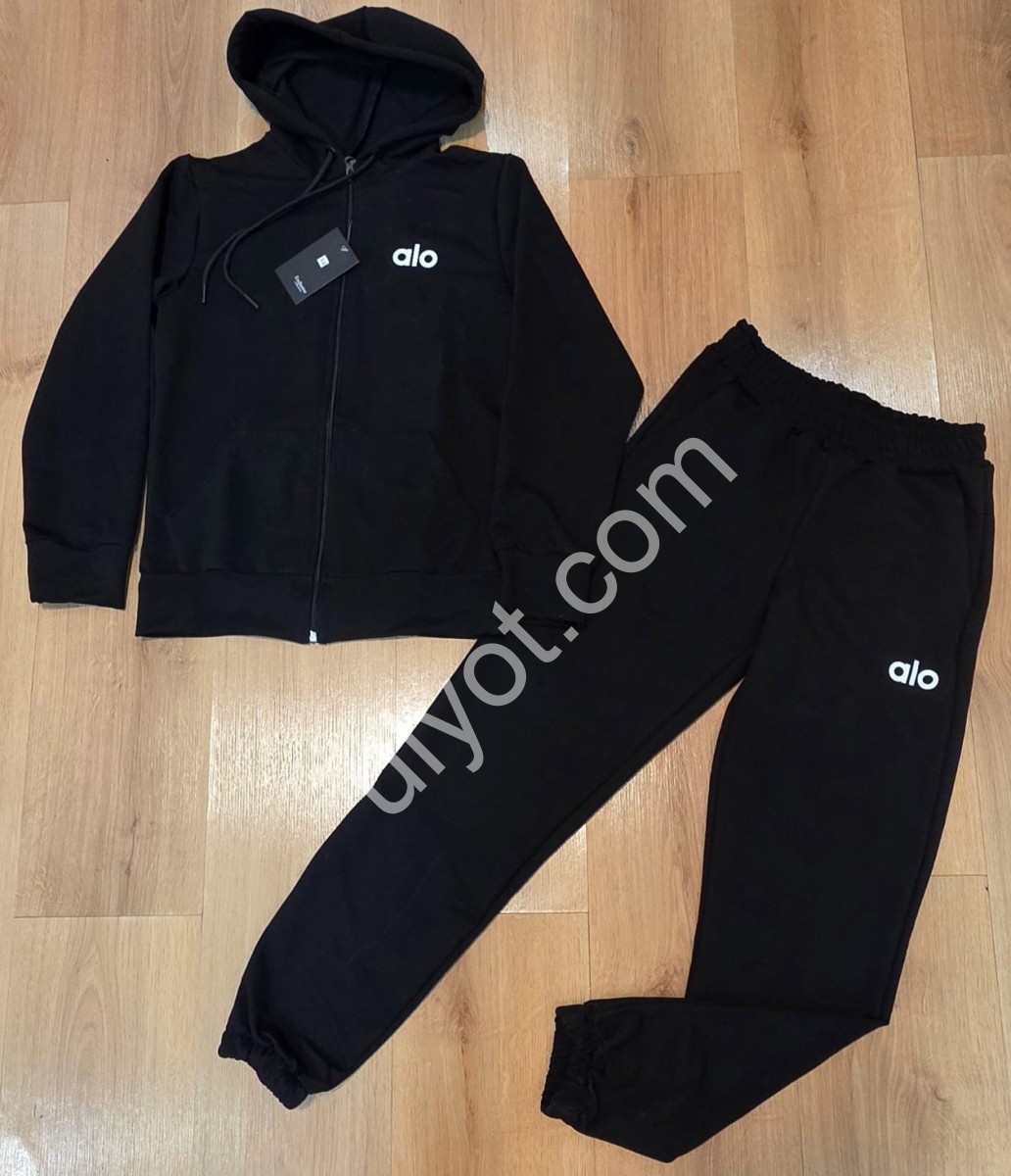 СПОРТИВНЫЙ КОСТЮМ A15 (7-12 ЛЕТ) МАНЖЕТ ЧЕРНЫЙ 