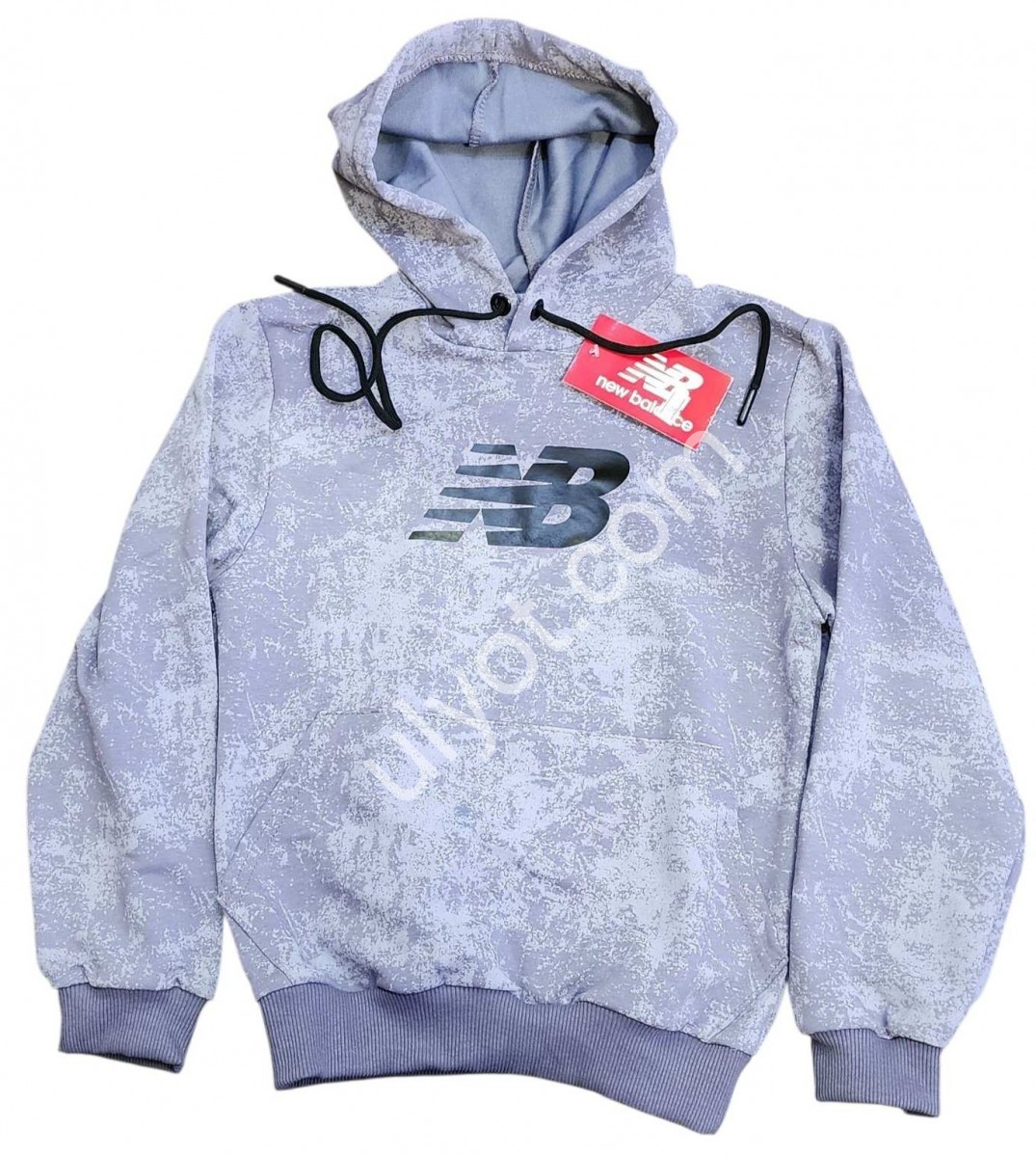 ХУДИ NB02 (3-7 ЛЕТ) СВ.СЕРЫЙ 