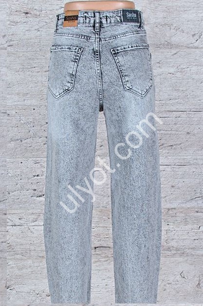 ДЖИНСИ SASHA (26-31) СІРИЙ 2690
