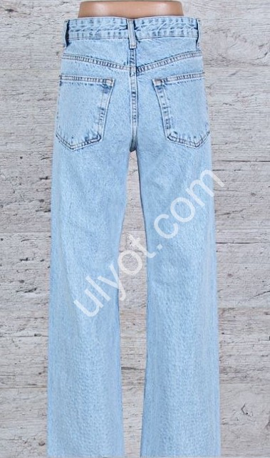ДЖИНСИ TOP SHOP (25-32) СТРАЗИ БЛАКИТНИЙ 4888