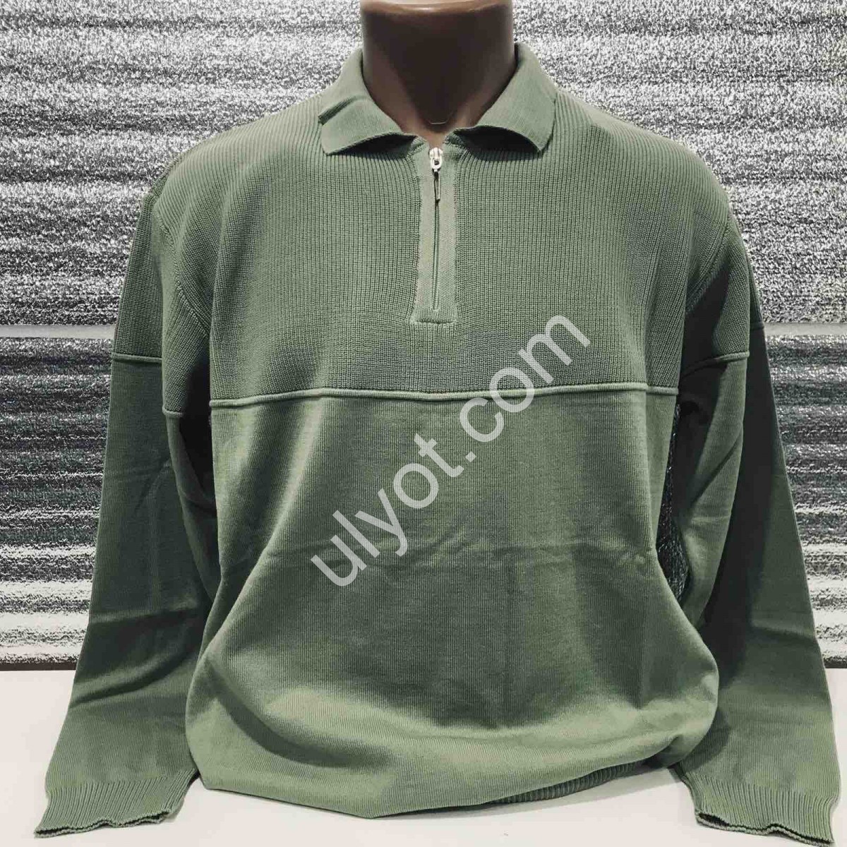 КОФТА DEVANTI (L-2XL) ОЛИВКА 74702