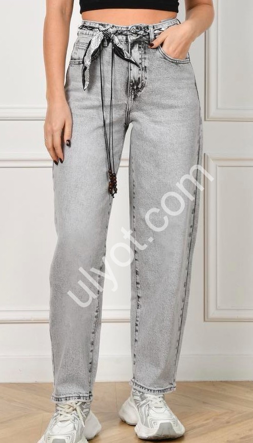 ДЖИНСЫ KT.MOSS (25-30) СЕРЫЙ 780