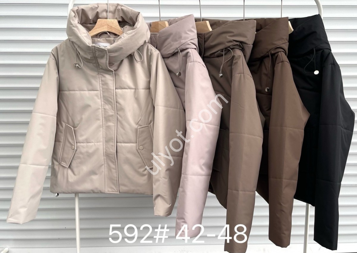 КУРТКА (42-48) ШОКОЛАД 592