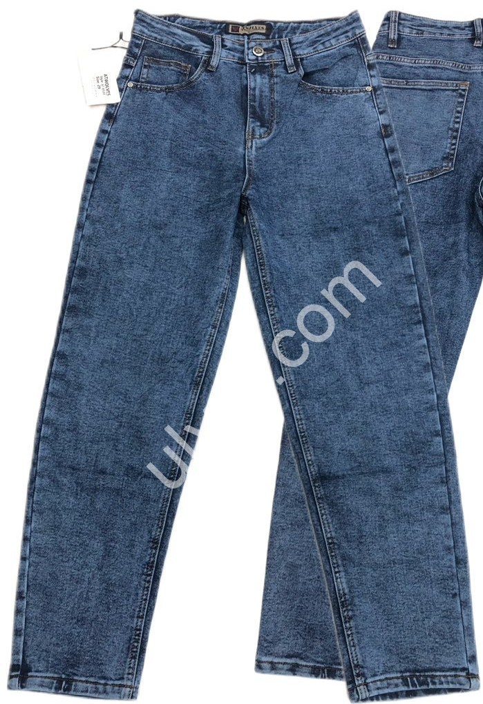 ДЖИНСИ ATWOLVES (29-38) Т.СИНІЙ 6533