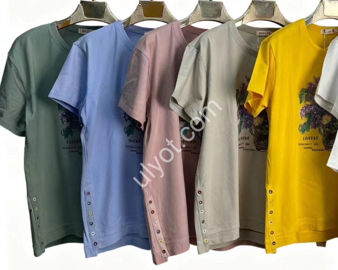 ФУТБОЛКА (5XL-8XL) ГОЛУБОЙ 8205