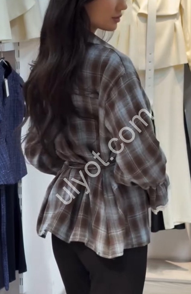 Сорочка (OVERSIZE 42-46) БЛАКИТНИЙ 588