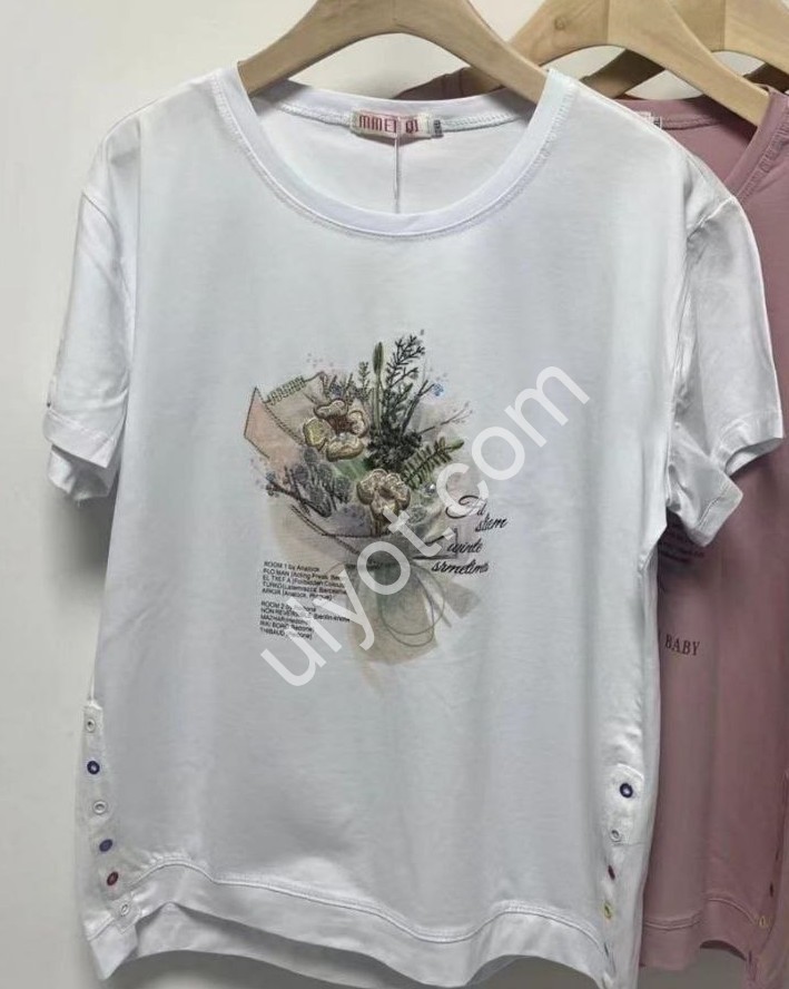 ФУТБОЛКА (2XL-5XL) ЖЕЛТЫЙ 2303