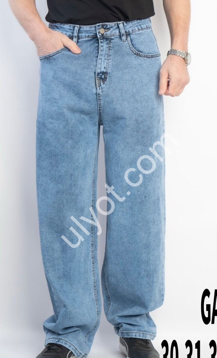 ДЖИНСЫ GAXGAX (30-40) СИНИЙ 1272