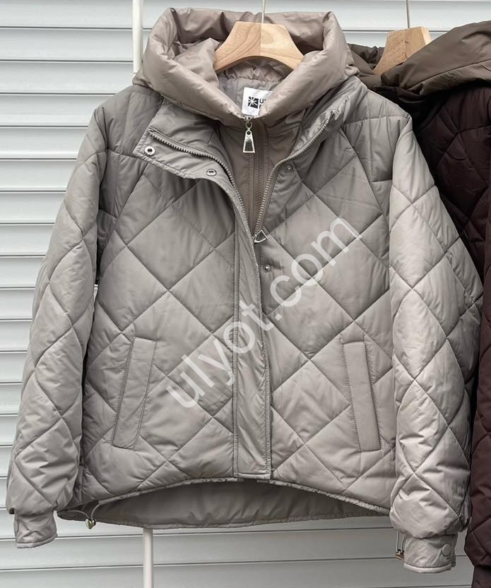 КУРТКА (M-2XL) БЕЖ 5519