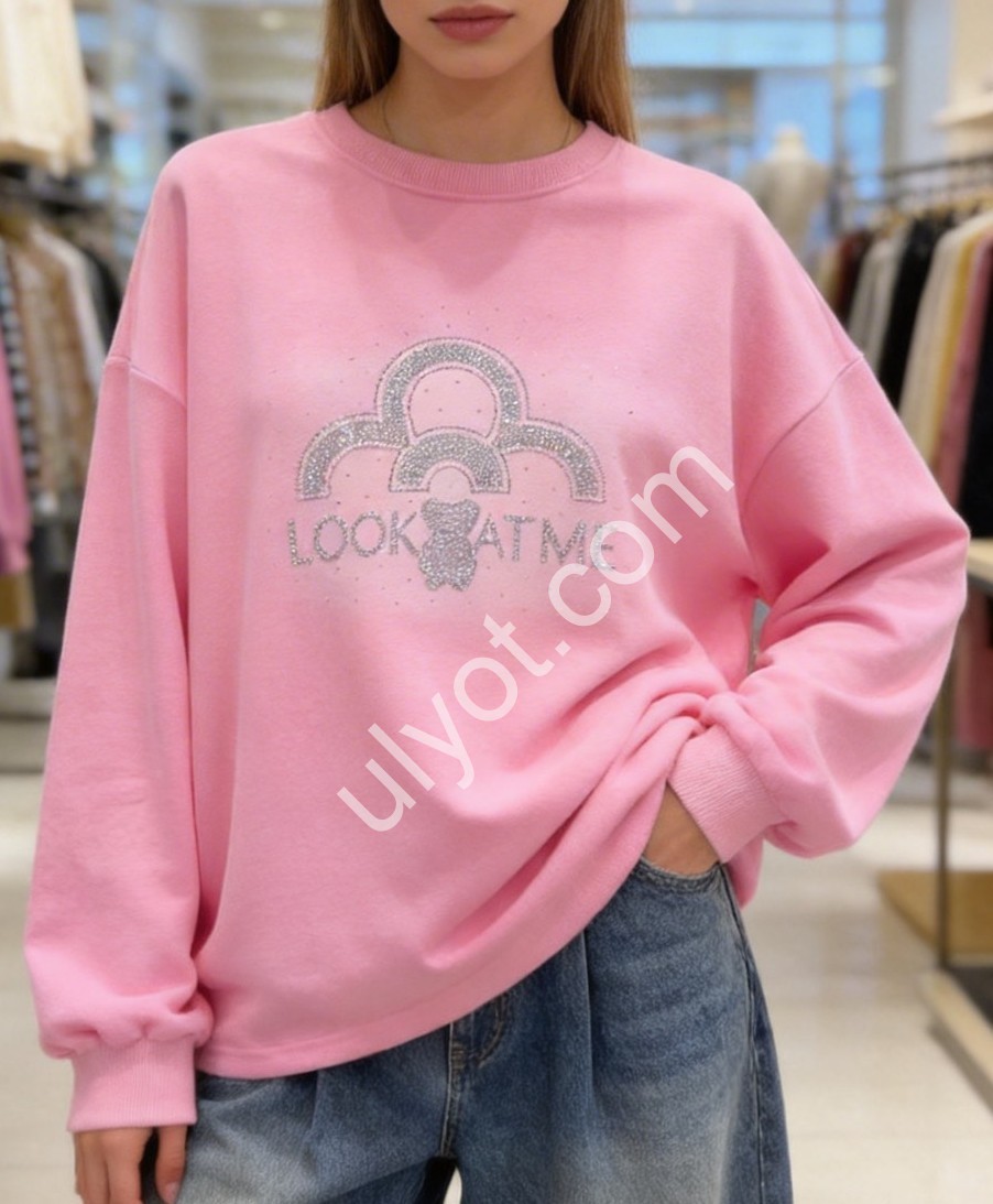 СВІТШОТ (44-50) СІРИЙ NS114