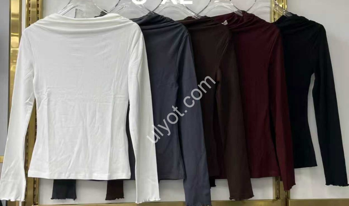 ЛОНГСЛІВ (S-XL) ШОКОЛАД ST2120