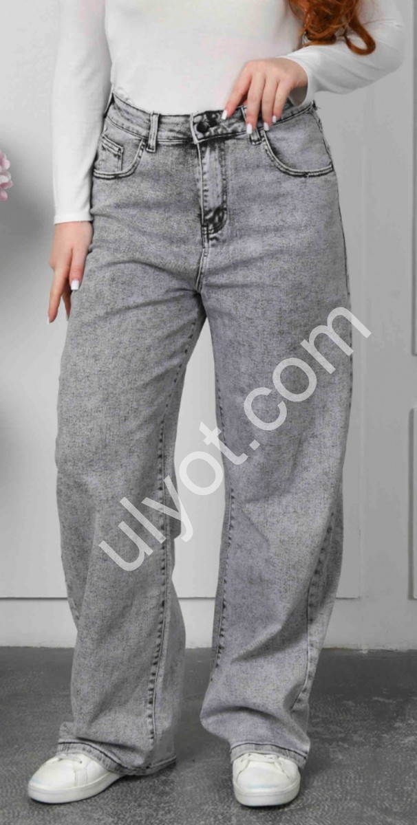 ДЖИНСЫ M.MIKI (30-36) СЕРЫЙ 317