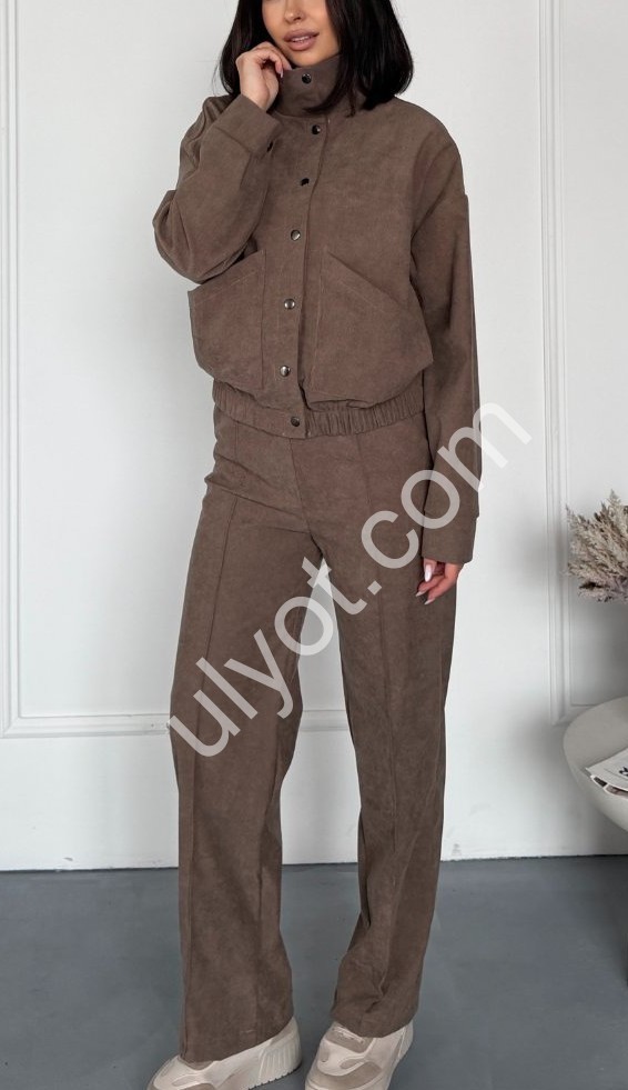 КОСТЮМ (40-52) БЕЖ 385