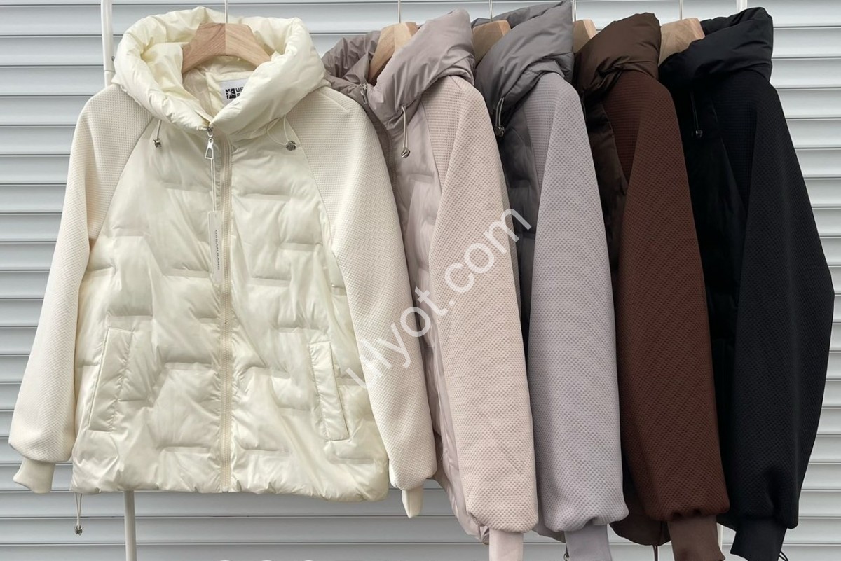 КУРТКА (M-2XL) СЕРЫЙ 8307