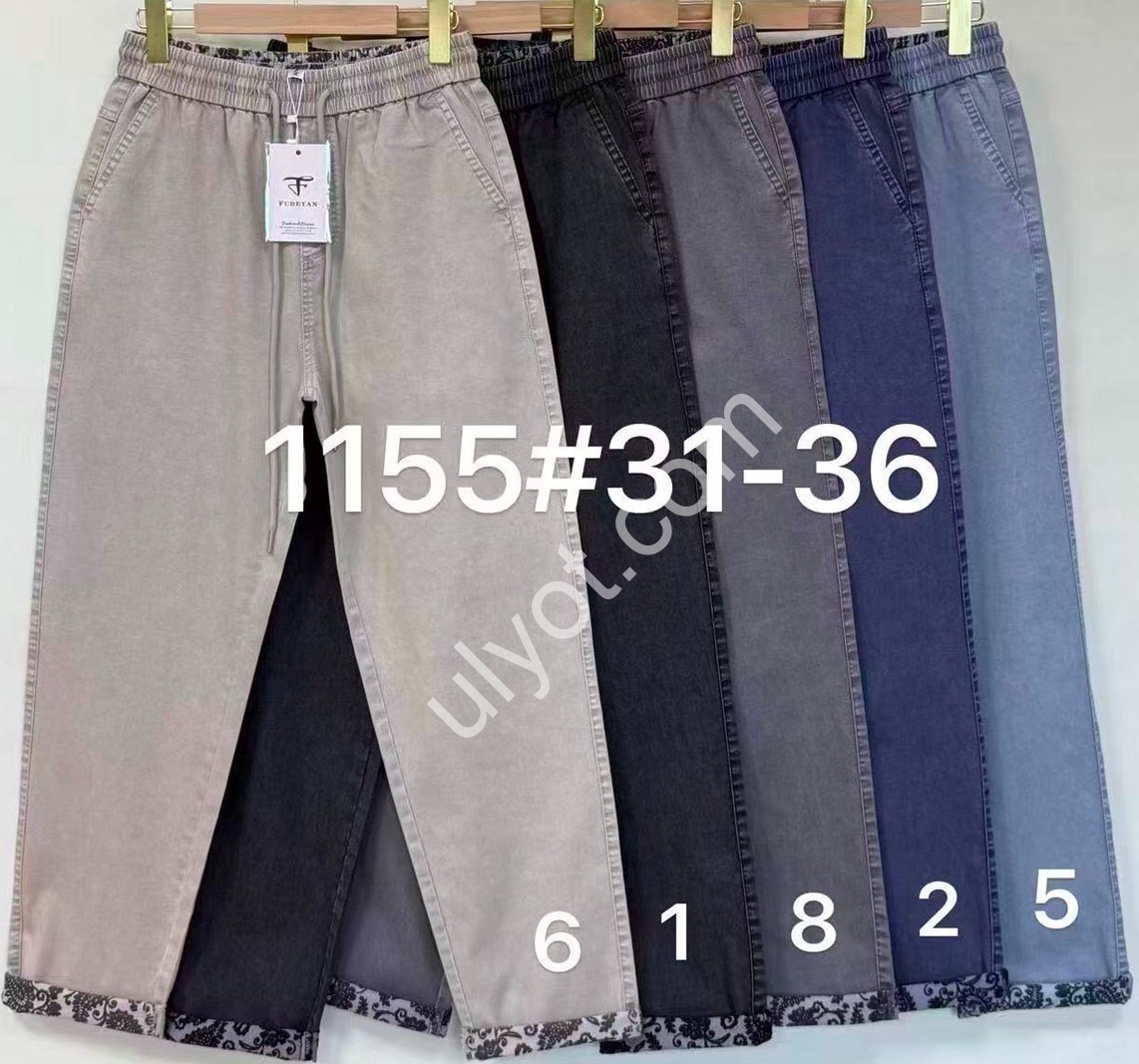 ДЖИНСЫ (31-36) ГОЛУБОЙ 1155-5