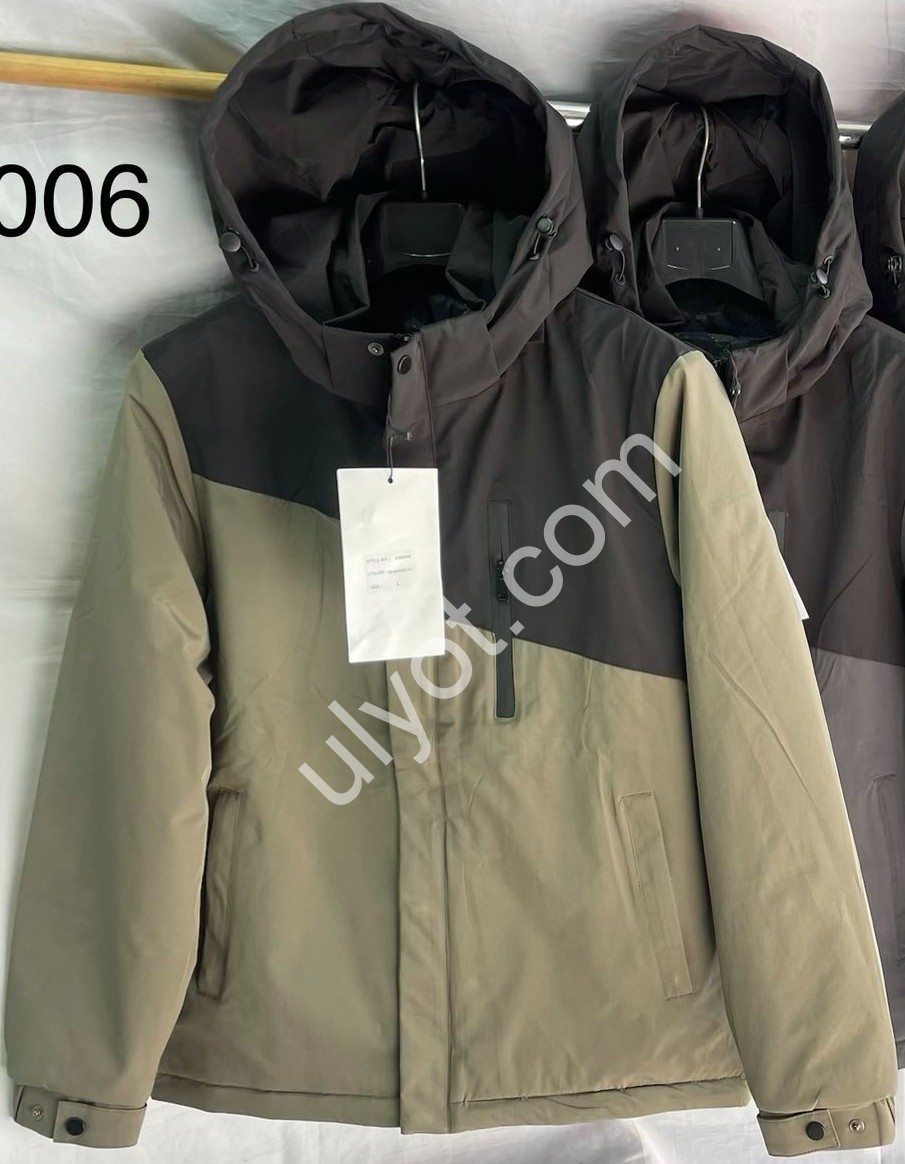 ВЕТРОВКА (L-4XL) ЗЕЛЕНЫЙ 006