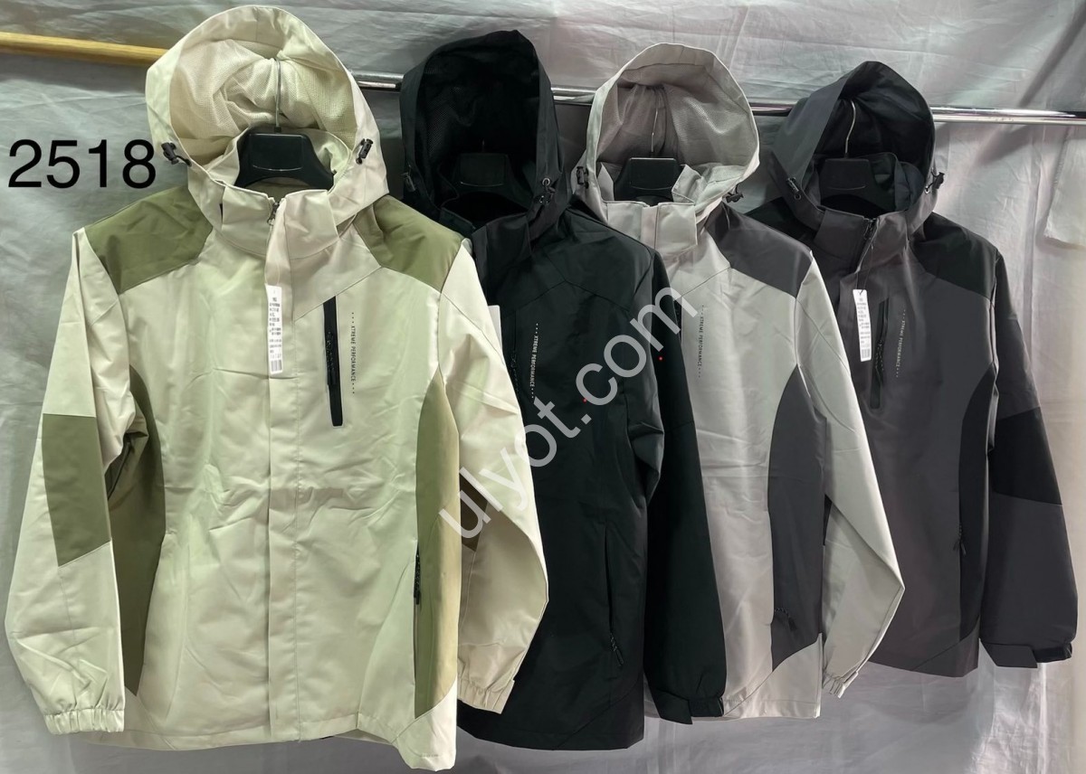 ВЕТРОВКА (XL-5XL) БЕЖ 2518