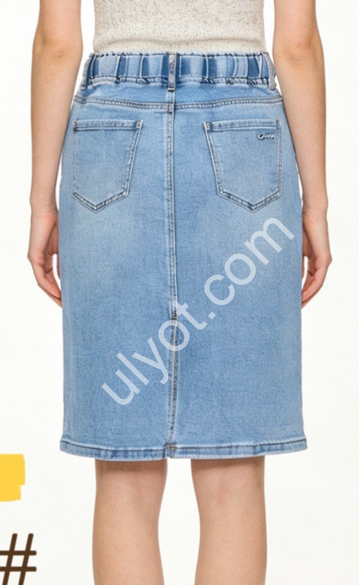 Спідниця FSW (32-42) БЛАКИТНИЙ F6468