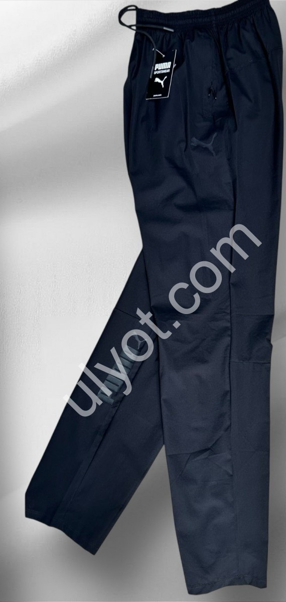 СПОРТ. ШТАНЫ N02 (46-54) ПРЯМОЙ ЧЕРНЫЙ 151/108