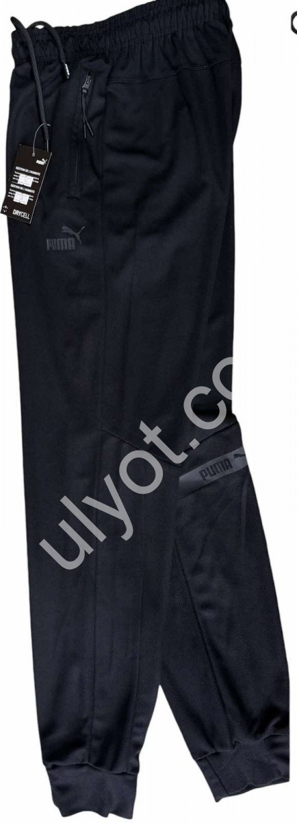 СПОРТ. ШТАНЫ P15 (56-64) МАНЖЕТ ЧЕРНЫЙ 48