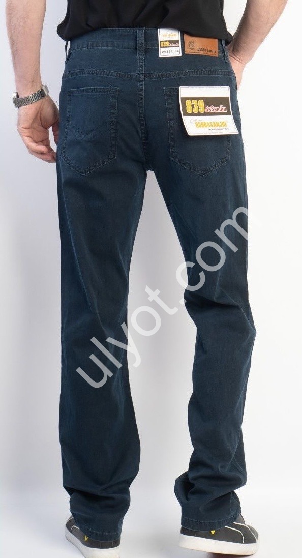 ДЖИНСИ BASANJIU (34-44) ЧОРНИЙ 028-12-12
