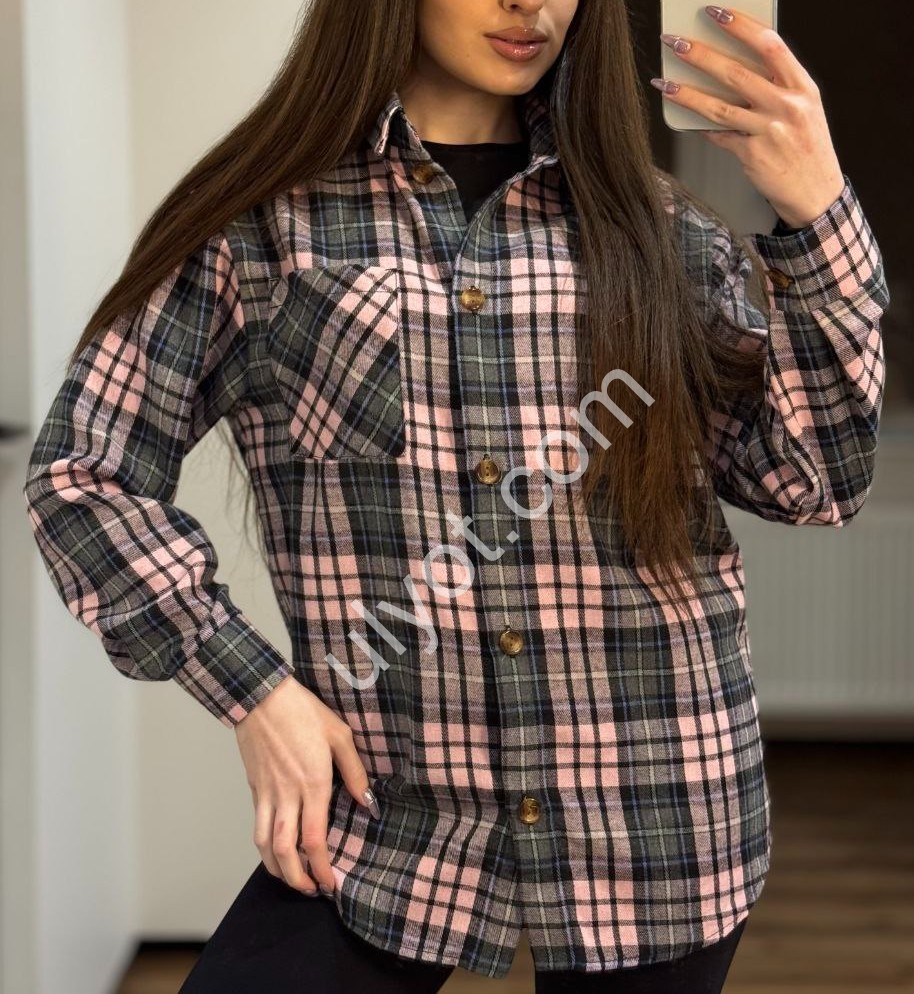 СОРОЧКА (42-48) РОЖОВИЙ 2480