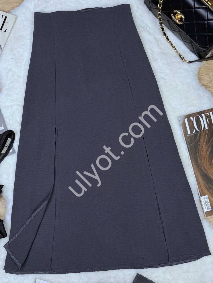 ЮБКА (42-48) ГРАФИТ 2446