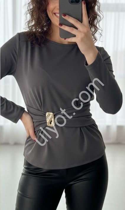 КОФТА (42-48) ГРАФИТ 1709