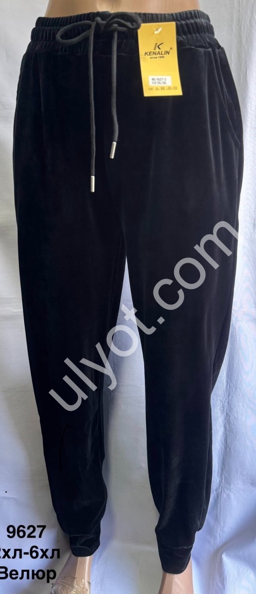 ШТАНЫ (2XL-6XL) ЧЕРНЫЙ 9627
