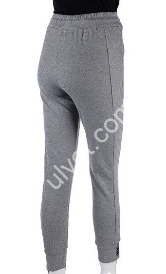 СПОРТ.ШТАНЫ (S-2XL) МАНЖЕТ СЕРЫЙ 1811